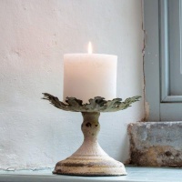 Vintage Leaf Candleholder by Grand Illusions